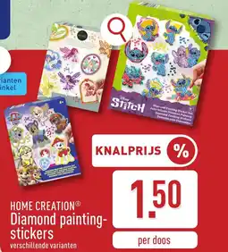 ALDI Home creationⓡ diamond painting stickers aanbieding