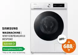 Expert Samsung Wasmachine aanbieding