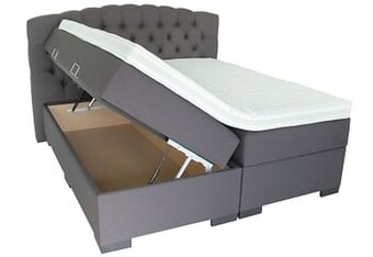 De Matrassen Gigant Elektrische boxspring Toscane met opbergruimte aanbieding