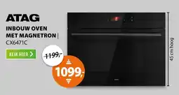 Expert Atag inbouw oven met magnetron aanbieding