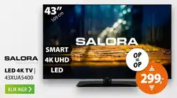 Expert Salora 4K TV 43XUA5400 aanbieding