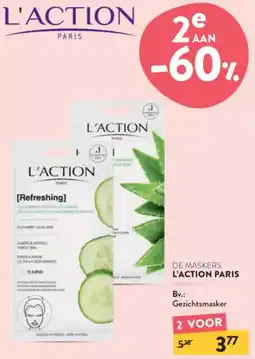 Di De Maskers L'Action Paris aanbieding