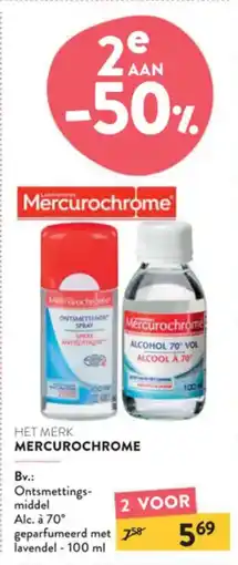 Di Het Merk Mercurochrome aanbieding