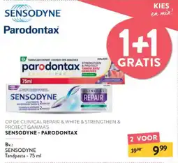 Di Sensodyne en Parodontax aanbieding