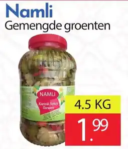 Tanger Markt Namli Gemengde groenten aanbieding