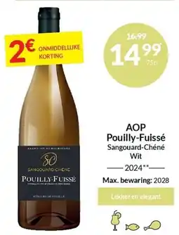 Intermarché AOP Pouilly Fuissé aanbieding