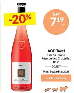 Intermarché AOP Tavel aanbieding