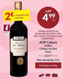 Intermarché AOP Cahors aanbieding