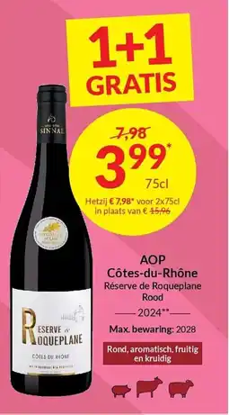 Intermarché AOP Côtes-du-Rhône aanbieding