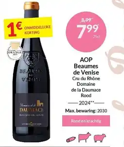 Intermarché AOP Beaumes de Venise aanbieding