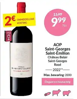 Intermarché AOP Saint-Georges Saint-Émilion aanbieding