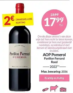 Intermarché AOP Pomerol aanbieding