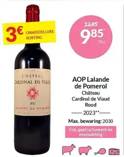 Intermarché AOP Lalande de Pomerol aanbieding
