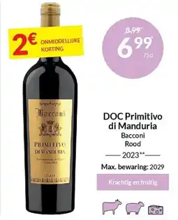 Intermarché DOC Primitivo di Manduria aanbieding