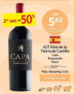 Intermarché IGT Vino de la Tierra de Castilla aanbieding