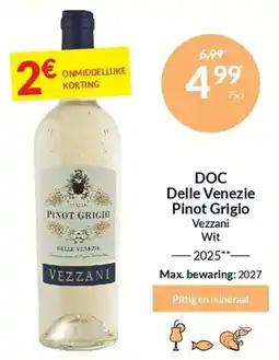 Intermarché DOC Delle Venezie Pinot Grigio aanbieding