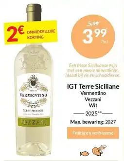 Intermarché IGT Terre Siciliane aanbieding