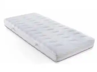 De Matrassen Gigant Matelas Velda Pulse Original en latex coloris blanc-120x210 cm-Doux aanbieding