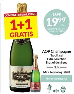 Intermarché AOP Champagne aanbieding