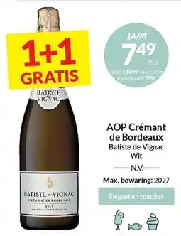 Intermarché AOP Crémant de Bordeaux aanbieding