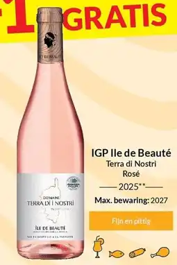 Intermarché IGP lle de Beauté Terra di Nostri Rose aanbieding
