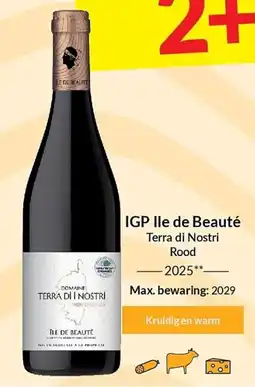 Intermarché IGP lle de Beauté Terra di Nostri Rood aanbieding