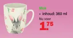 Van Cranenbroek O'malley Paasservies Mok aanbieding