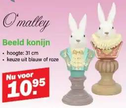 Van Cranenbroek O'malley Beeld Konijn aanbieding