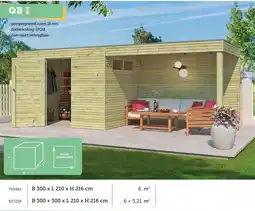 Hubo WoodLands QB l aanbieding