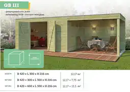 Hubo WoodLands QB III aanbieding