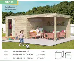 Hubo WoodLands QBS II aanbieding