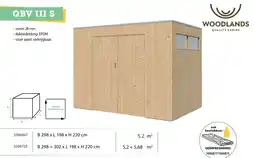 Hubo Woodlands QBV III S aanbieding