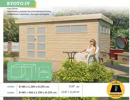 Hubo WoodLands Kyoto lV aanbieding