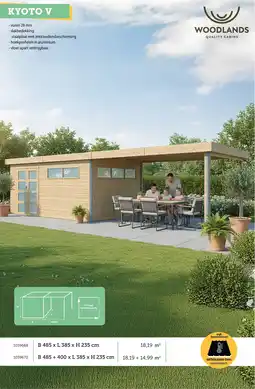 Hubo WoodLands Kyoto V aanbieding