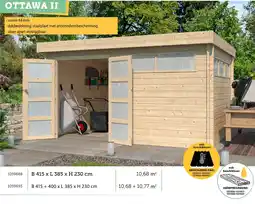 Hubo WoodLands Ottawa ll aanbieding