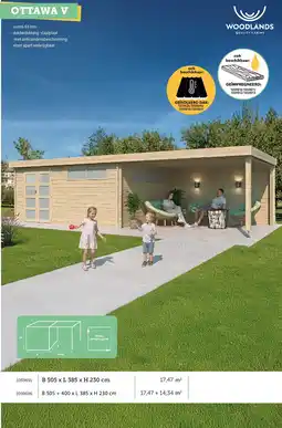 Hubo WoodLands Ottawa V aanbieding