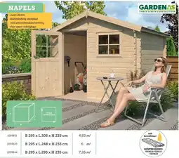 Hubo Gardenas Napels aanbieding