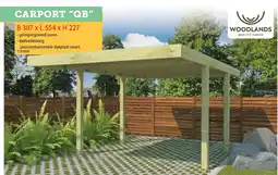 Hubo Carport qb aanbieding