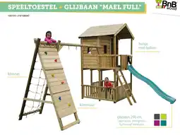 Hubo Speeltoestel + glijbaan mael full aanbieding