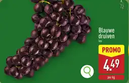 ALDI Blauwe druiven aanbieding