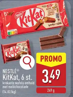 ALDI Nestlé kitkat, 6 st. aanbieding