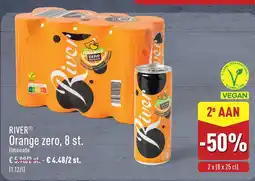 ALDI River orange zero, 8 st. aanbieding