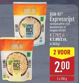 ALDI Bon-ri expressrijst aanbieding