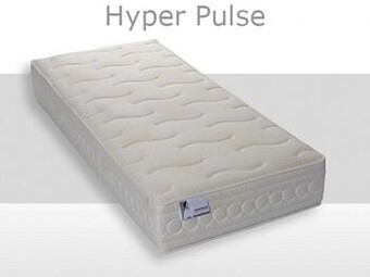 De Matrassen Gigant Matelas Polyprène Hyper Pulse à ressorts ensachés et en latex-80x210 cm-Doux aanbieding