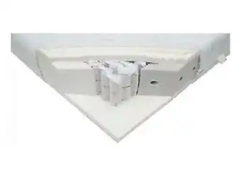 De Matrassen Gigant Matelas Velda Pocket Royal Visco Premium coloris blanc-80x200 cm-Moyen aanbieding
