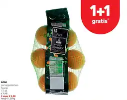 Spar BONI persappelsienen Spanje 1,5 kg aanbieding