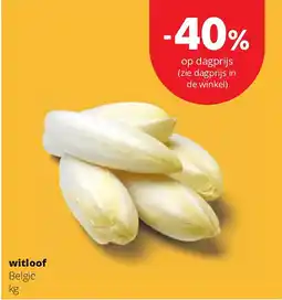 Spar witloof aanbieding
