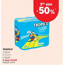 Spar TROPICO original 6 x 33 cl aanbieding