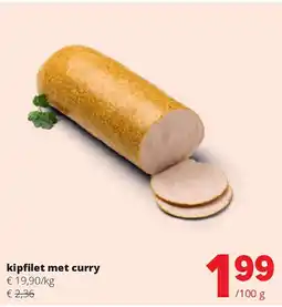 Spar kipfi let met curry aanbieding