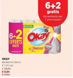 Spar OKAY keukenrol decor aanbieding